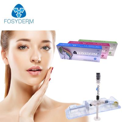 Κίνα Fosyderm 1 ml Υαλουρονικό οξύ για το πρόσωπο για τα χείλη Ασφάλεια ενέσεων στη μύτη προς πώληση