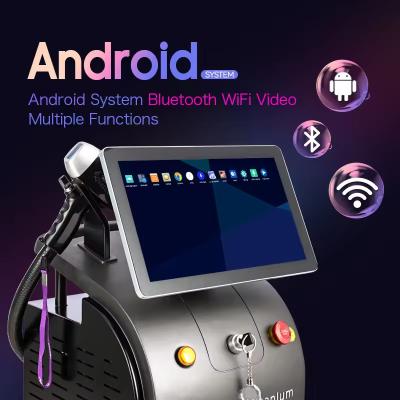 China OEM ODM Diode Laser Hair Removal Machine with Android System Aesthetic Medicine for sale