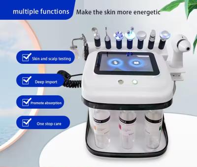 Κίνα 8 Handles Oxygen Meter Dermabrassion Machine In Water Deep Cleansing Skin Hydrating And Moisturizing προς πώληση