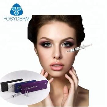 Κίνα Hyaluronic όξινο υλικό πληρώσεως 2ml Lidocain πηκτωμάτων για την του προσώπου χρήση ομορφιάς επεξεργασιών προς πώληση