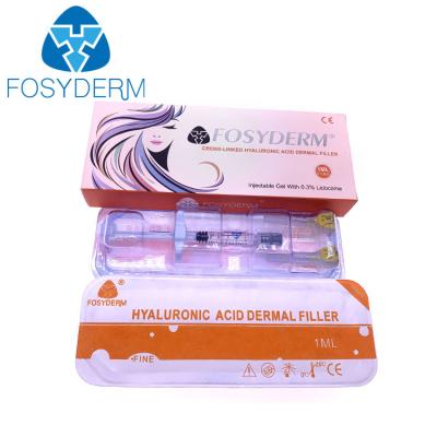 China Fosyderm Fine Line Hyaluronic Acid Dermal Filler For Eye Wrinkles for sale