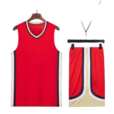 China Hot-selling new children's basketball suit children's clothing breathable custom competition training youth basketball clothing for sale