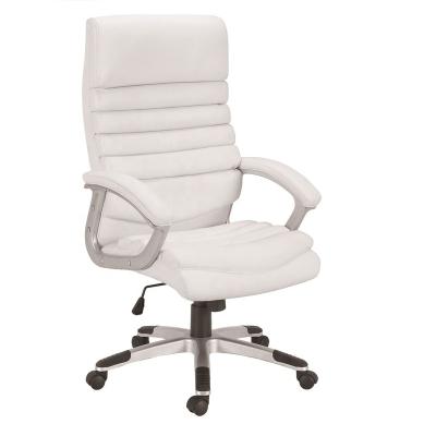 China (Height) M&C SGS Adjustable Screened General To Use White PU Executive Office Chair Zhejiang for sale