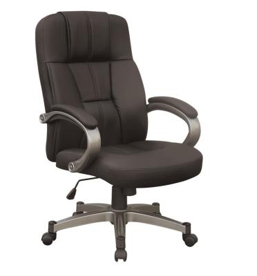 China (Height) Adjustable M&C EN1335 Passed Good Quality Upholstery Black PU Office Chair for sale