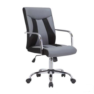 China (Size)M&C Adjustable Mixed Color Mid Back Office Chair With Metal Arms for sale