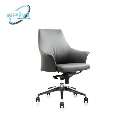 China Wholesale Hot Sale Commercial High Quality Adjustable Executive Swivel (Height) Leather Office Chair for sale