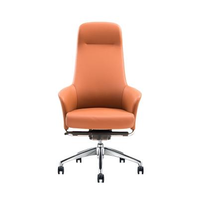 China New Design Adjustable High Quality Modern High Back Modern High Back Swivel Chair Office Furniture Office Executive Leather Chair for sale