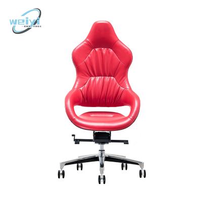 China Adjustable Luxury Hot Commercial Chair Boss Furniture Office (Size) Office Leather Chair Swivel Executive Chair for sale