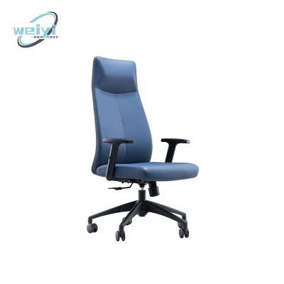 China (Height)New Design Meeting Room Adjustable Boss Leather Chairs High Lift Up Comfortable Designer Ceo Leather Office Chair for sale