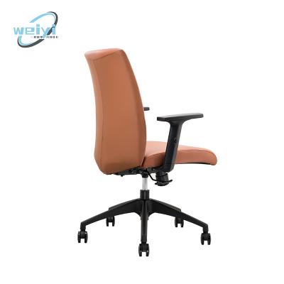 China Hot Selling (Height) Latest Design Office Chair Armrest Adjustable In Foshan Reclining Leather Chair Comfortable Office Waiting Chairs for sale