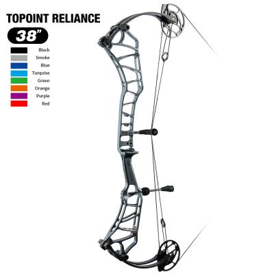 China TOPOINT ARCHERY Target Compound Bow Shooting Confidence, Adjustable Dual Cams, Riser & CNC Machine Cams, Gordon Limbs, BCY String, LH & RH for sale