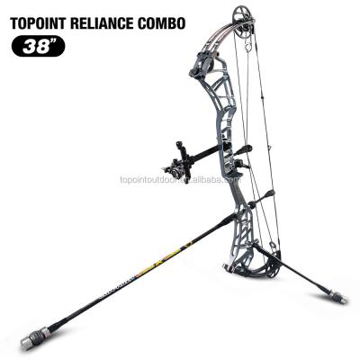 China TOPOINT ARCHERY Target Compound Shooting Confidence, Adjustable Dual Cams, Riser & CNC Machine Cams, Gordon Limbs, BCY String, LH & RH for sale