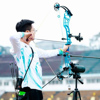 China TOPOINT ARCHERY Target Compound Bow Shooting Confidence, Adjustable Dual Cams, Riser & CNC Machine Cams, Gordon Limbs, BCY String, LH & RH for sale