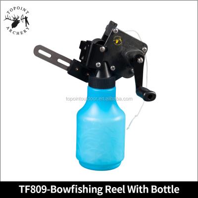 China Topoint archery bowfishing reel TF809 with kicking and 30m line, TF809 fishing equipment for sale