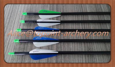 China TOPOINT ARCHERY Pure Carbon SHOOTING Shafts &Painting Shooting Arrows for Compound Bows and Recurve Bows for sale