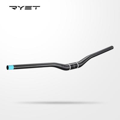 China AM Mountain Bikes Flat Carbon Handlebar T1000 MTB Flat Handlebar 35*800mm Mountain Bicycle Handlebar Ultralight Riser Grip Straight Bar for sale