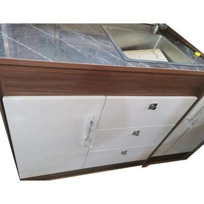 China Modern rv kitchen cabinets design for lightweight caravan cabinet storage box aluminum waterproof motorhome bathroom cabinet for sale