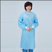 China Nonwoven Green Surgical Gown Professional Technical Good Quality of disposable surgical go for sale