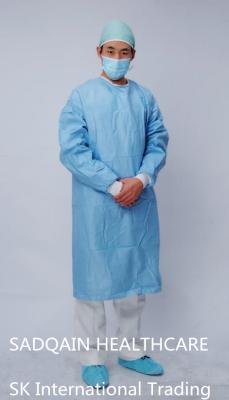 China pp/pe/sms eo sterile disposable surgical gown SMS disposable surgical gown for sale