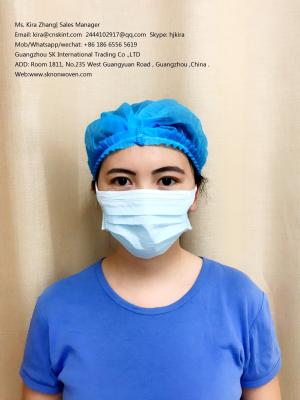 China Medical Consumable Disposable Non-Woven Safety Surgical Face Mask for sale