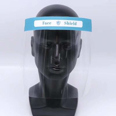 China protective face shield disposable safety face shield for sale