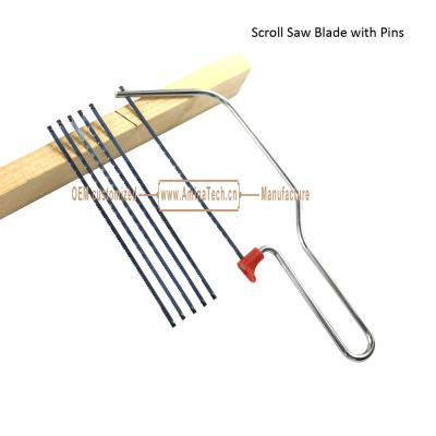 China Scroll Saw Blade 153mmX3x14T/18T/24t Cutting wood,Plastic,Low-hardness metal for sale