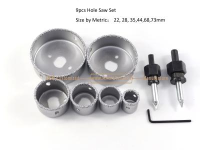 China 9pcs Hole Saw Set for sale