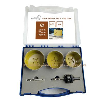 China 4PC Bi-Metal Hole Saw Set,Power Tools,Drill Bits for sale