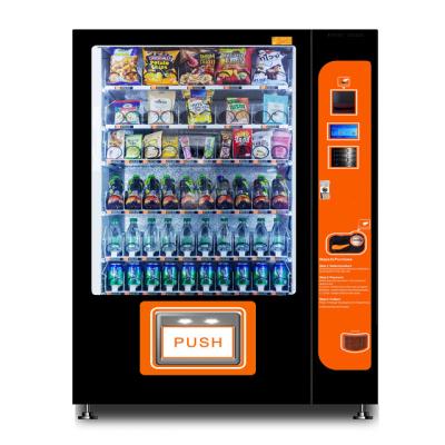 China High-effiency automatic snack drinks smart cheap combo cold drink vending machine for sale