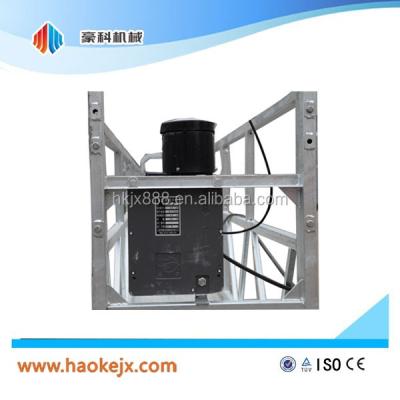 China Construction Platform Cradle Crane Electric Wire Rope Hoist Suspended Crane for sale