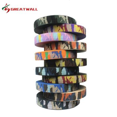 China Other Factory China Manufacturer Wholesale Woven Webbing Camouflage Strap Military Belt for sale