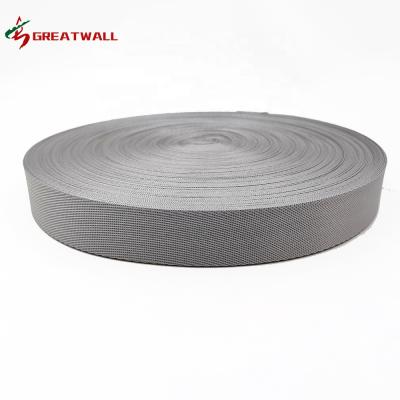 China Hot Selling High Tenacity Webbing Small MOQ Inch Nylon Webbing Band Hot Flat Custom Polyester Webbing for sale