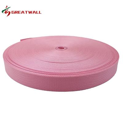 China Factory supply free sample high tenacity nylon webbing straps 20mm 25mm 32mm 38mm custom 50mm polyester webbing for sale