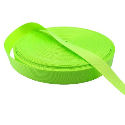 China Hot Product Durable Face High Tenacity Nylon Webbing Custom Double 1.5 Inch Webbing Nylon Polyester Polyester Webbing for sale