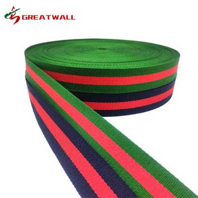 China High Tenacity 36 Years Factory Hot Sale Recycled Strap For Sports Polyester Webbing for sale