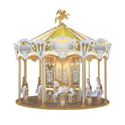 China New design high quality carousel entertainment luxury classic equipment amusement classic carousel rides carousel amusement park rides on sale for sale