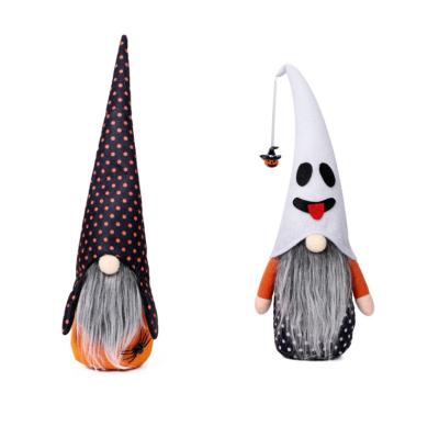 China Polyester Halloween Material Black Polyester Bat Gnomes Wizard Doll for sale