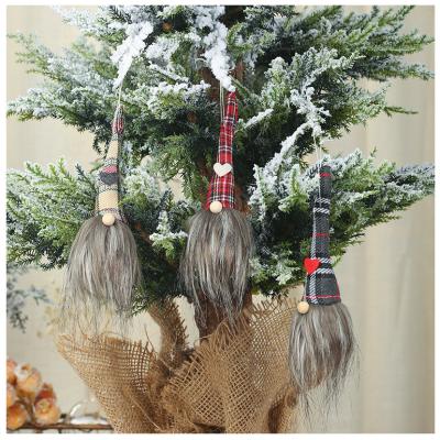 China Handmade Christmas Gnomes Plush Hanging Doll Eco - Friendly for sale