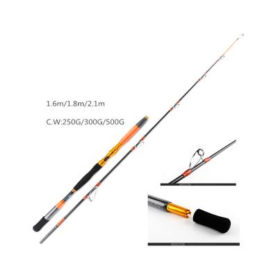 China Carbon Boat Fishing Rod 2.1M 300-500G H Action Fishing Rod 6ft Graphite Fishing Rod for sale