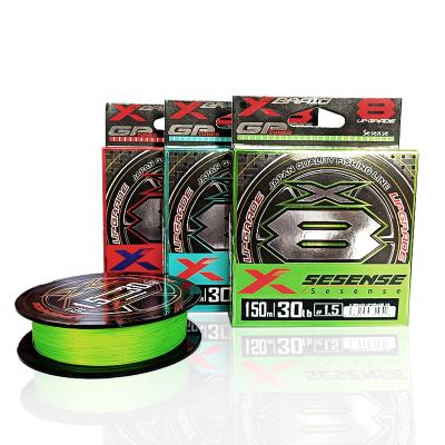 China High tensile new arrival Seasir multifilament line pe braided fishing line 8 strands line fishing for sale