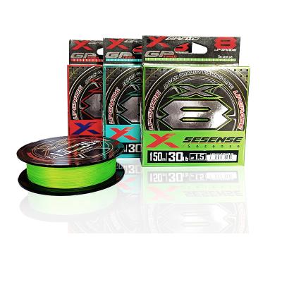 China Hot Selling Seasir Super Braid x8 Fishing Line High Tensile 29lb Multifilament Fishing Line High Quality for sale