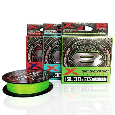 China Seasir Fins X8 Braid Super High Quality High Strength Fishing Line Braided Fishing Line 8 Strand Fishing Line 200m for sale