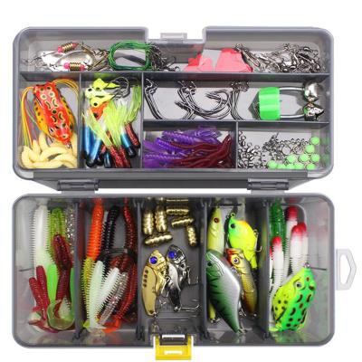 China Metal+Plastic Worm Fishing Lures Fishing Lure Set Bulk Soft Plastic Fishing Lures for sale