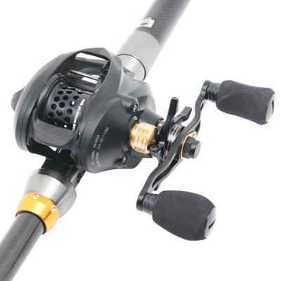 China Light weight metal shot casting fishing reel metal baitcasting fishing reels ice fishing casting reel for sale