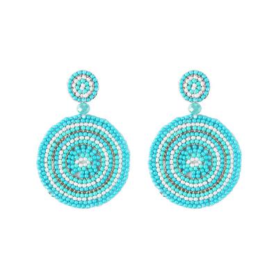 China 2019 Hot Selling Fashion Women Tiered Earring Handmade Round Seed Bead Bossimi Tiered Earring for sale