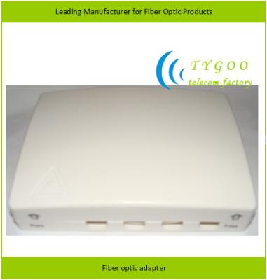 China 4 port indoor fiber optic terminal box FTB 104B for sale