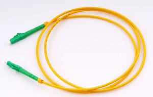 China LC/PC Single mode simplex optic fiber patch cord for sale