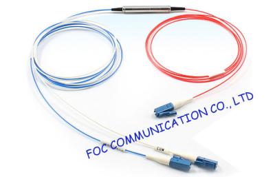 China WDM Mini Tube Type with LC / UPC Connector Wide Operating Wavelength for sale