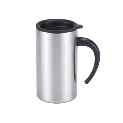 China 12Oz Coffee Mug Tumbler Travel Cup Custom Viable Coffee Mug With Lid 18/8 Stainless Steel for sale