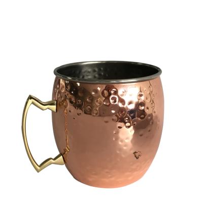 China High Quality Copper Stainless Steel Moscow Mug Viable Mule Set With Colorful Box for sale